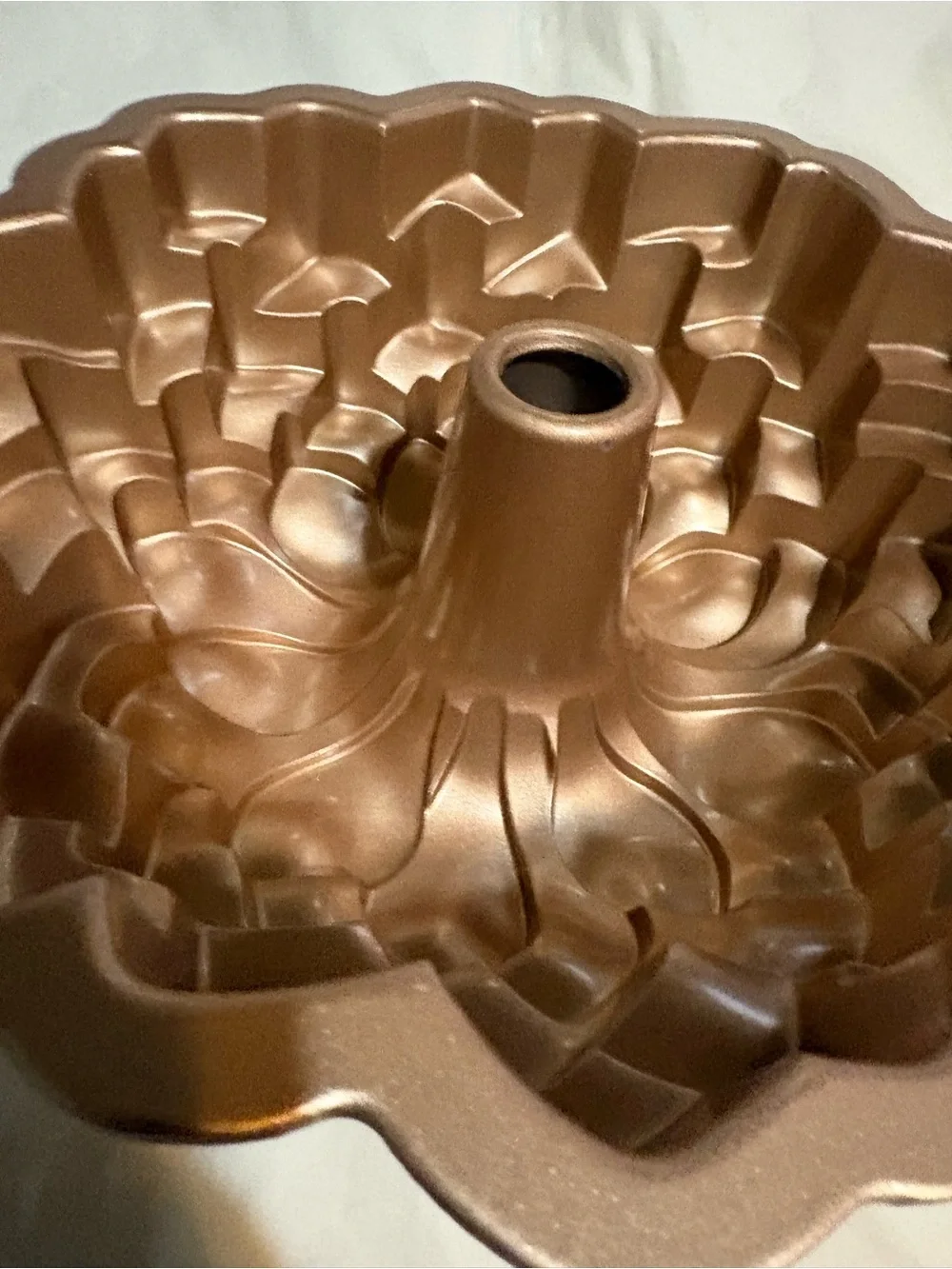 Nordic Ware Martha Stewart Collection  Blossom Rose Gold Bundt Pan